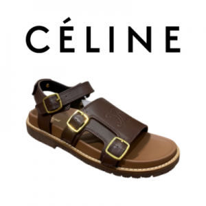CELINE 트리옹프 미노 샌들