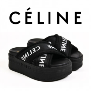 [3 COLOR] CELINE 블록 슬라이드