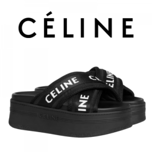 [225~260] [3 COLOR] CELINE 블록 슬라이드