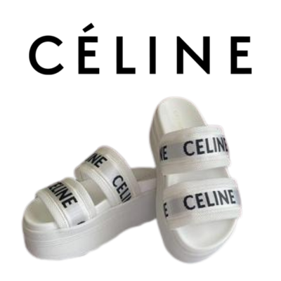 [225~260] [2 COLOR] CELINE 블록 슬라이드