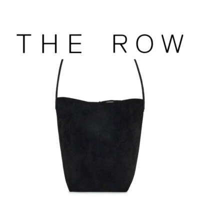 THE ROW 미디엄 스웨이드 버킷백