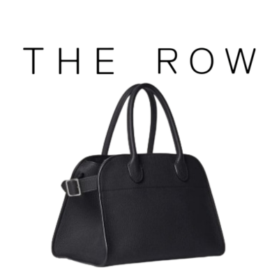 THE ROW MARGAUX 10 카프스킨 레더백