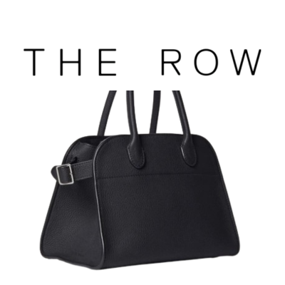 THE ROW MARGAUX 12 카프스킨 레더백