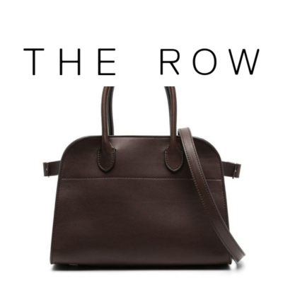 THE ROW MARGAUX 12 카프스킨 레더백