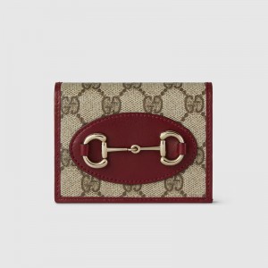 GUCCI_홀스빗 1955 카드 케이스 지갑_621887 FAD6L 9756
