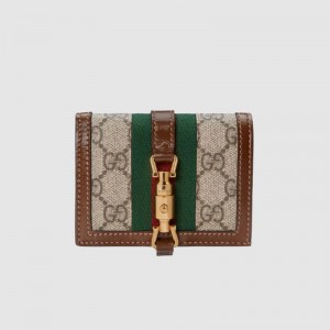 GUCCI_재키 1961 GG 슈프림 캔버스 카드 케이스 지갑