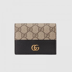 GUCCI_GG 마몽 바이컬러 카드 케이스 지갑_658610 17WAG 1283