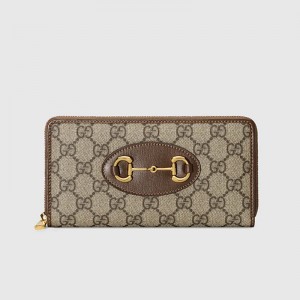 GUCCI_홀스빗 1955 지퍼 클로저 장지갑_621889 92TCG 8563