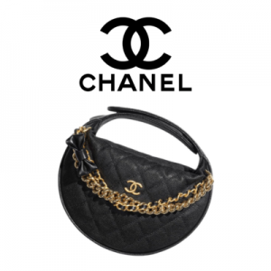 CHANEL 탑핸들 리본 호보백