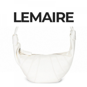 LEMAIRE CROISSANT 미디엄 나파 레더백