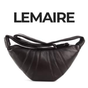 LEMAIRE CROISSANT 미디엄 카프스킨 레더백