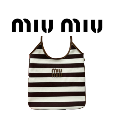 MIU MIU 아이비 캔버스 백