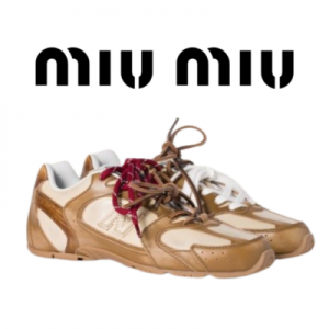 MIU MIU x New Balance 530 SL 레더 스니커즈