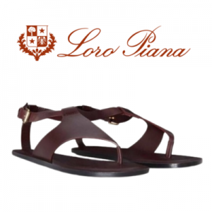 LORO PIANA 트라니 레더 샌들