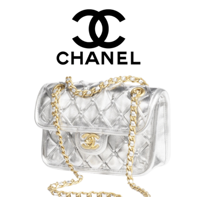 CHANEL 메탈라이즈 미니 플랩백