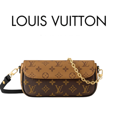 LOUIS VUITTON 월릿 온 체인 아이비