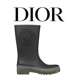 DIOR UNION 레인 부츠