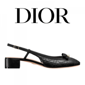 DIOR Ballet 슬링백 펌프스