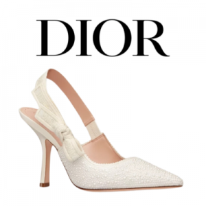 DIOR J'Adior 슬링백 토 키튼 힐