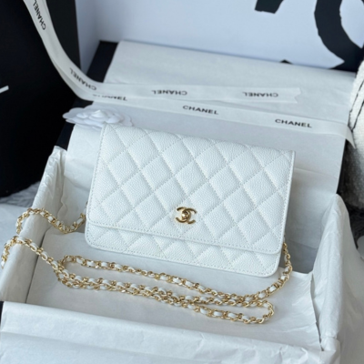 CHANEL 25s WOC 턴 락 체인백
