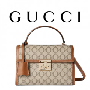 GUCCI 패들락 미디엄 탑 핸들백