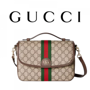 GUCCI 오피디아 미디엄 탑 핸들백