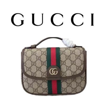 GUCCI 오피디아 스몰 탑 핸들백