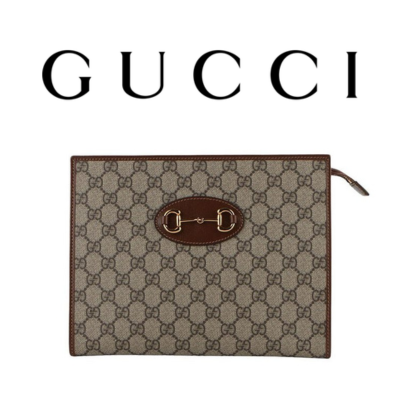 GUCCI 1995 홀스빗 클러치백