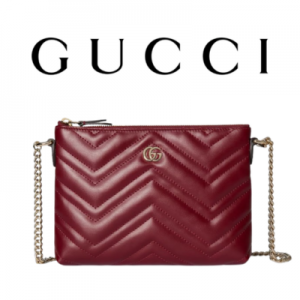 GUCCI GG 마몽 체인 포쉐트