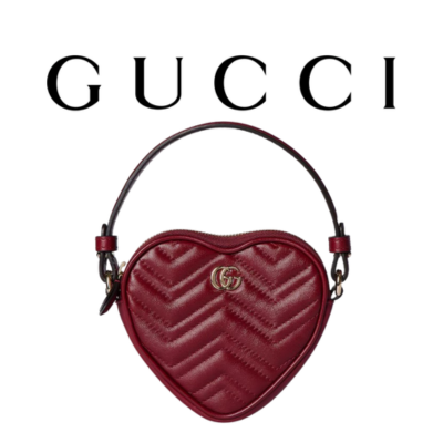 GUCCI GG 마몽 하트 미니백