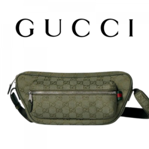 GUCCI GG 캔버스 라지 슬링백