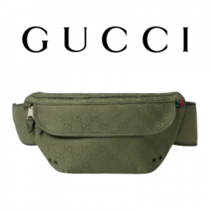 GUCCI GG 캔버스 라지 벨트백