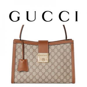 GUCCI 패들락 라지 탑 핸들백