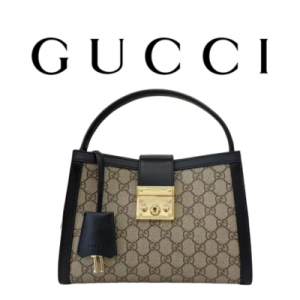 GUCCI 패들락 미디엄 탑 핸들백