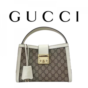 GUCCI 패들락 미디엄 탑 핸들백
