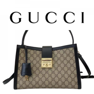 GUCCI 패들락 라지 탑 핸들백