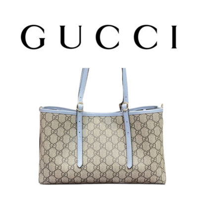 GUCCI 엠블럼 스몰 토트백