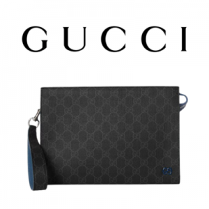 GUCCI 수프림 바이컬러 GG 클러치백