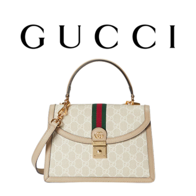 GUCCI 오피디아 스몰 GG 탑 핸들백