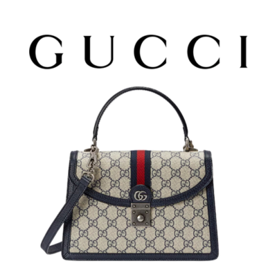 GUCCI 오피디아 스몰 GG 탑 핸들백