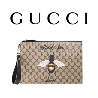 GUCCI 베스트리에 꿀벌 파우치