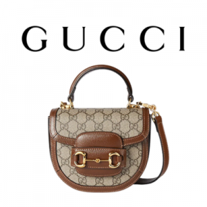 GUCCI 홀스빗 1955 미니 탑 핸들백