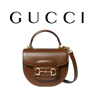 GUCCI 홀스빗 1955 미니 탑 핸들백