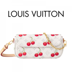 LOUIS VUITTON LV x TM 월릿 온 체인 아이비