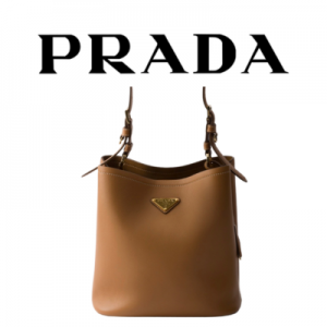 PRADA 뉴 소프트 미디엄 버킷백