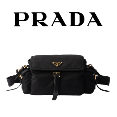 [사나 PICK] PRADA 익스플로어 리나일론 미디엄 메신저백
