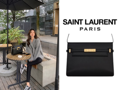 [한소희 PICK] SAINT LAURENT 맨하탄 미디엄 숄더백