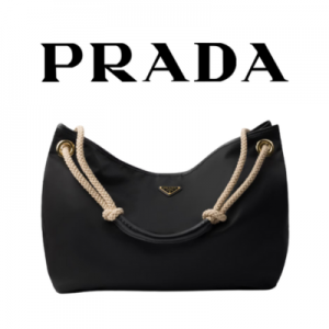 PRADA 마리너 리나일론 라지 숄더백
