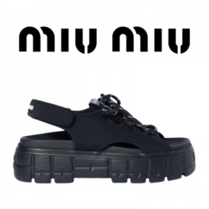 [225~260] MIU MIU 청키 네오프렌 샌들
