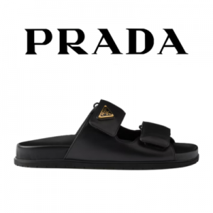 [225~260] PRADA 나파 가죽 슬라이드